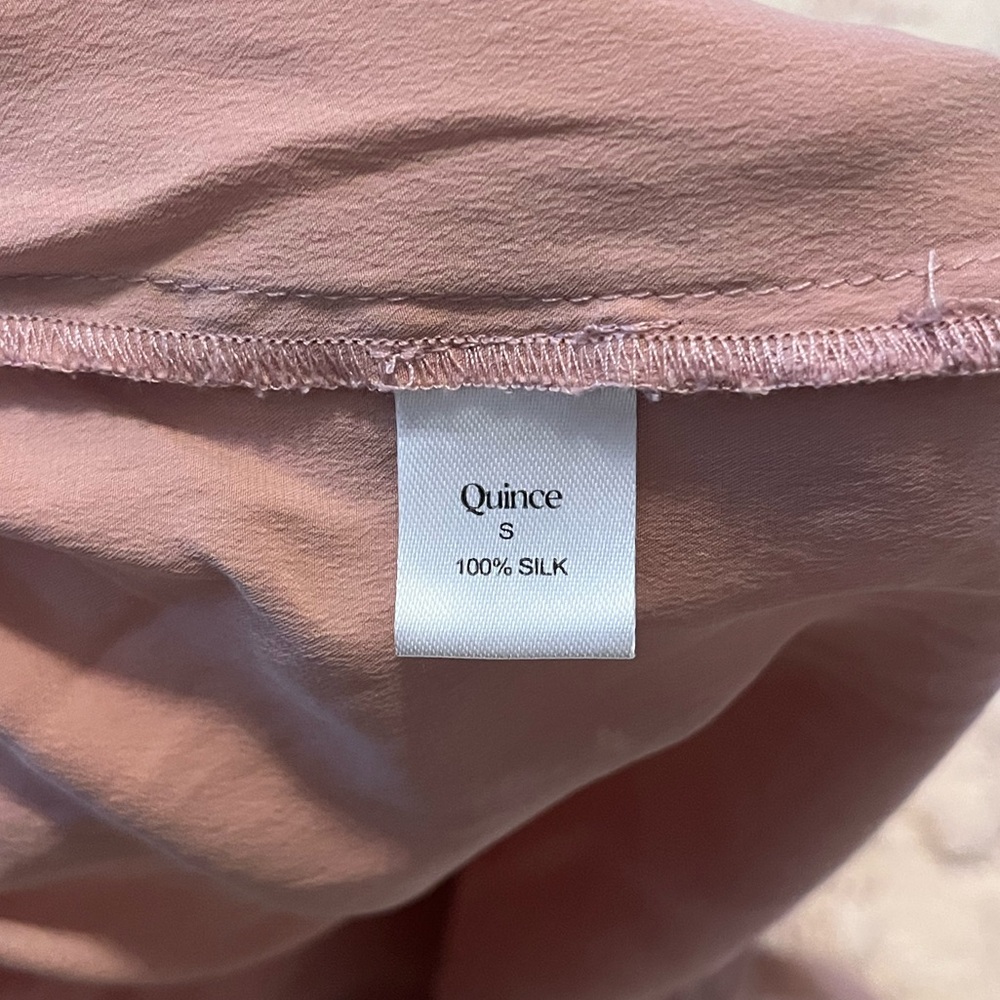Quince 100% Silk Small PJ Set - Picture 6 of 6